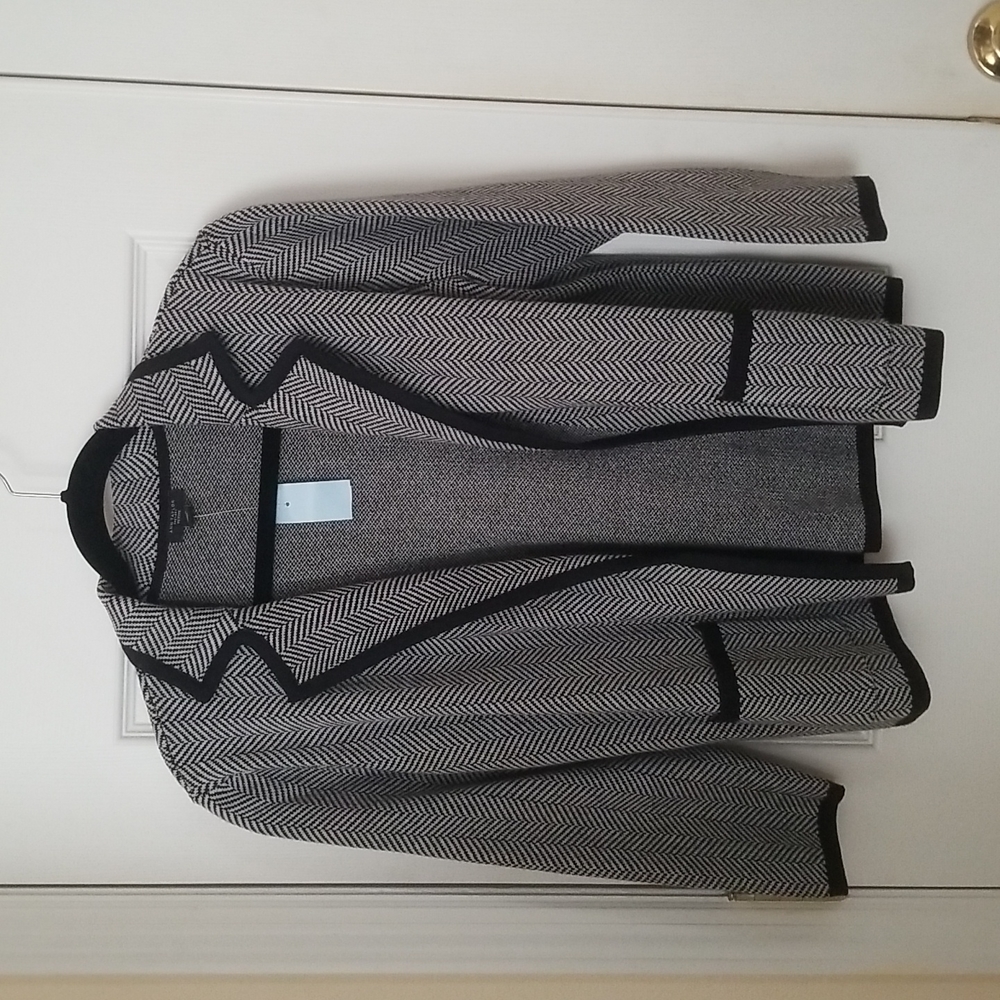Ann Taylor Ladies Herringbone Jacket